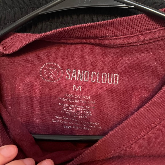 sand cloud maroon sweatshirt - Picture 3 of 3